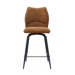 TABOURET SNACK EN TISSU PIVOTANT LARA