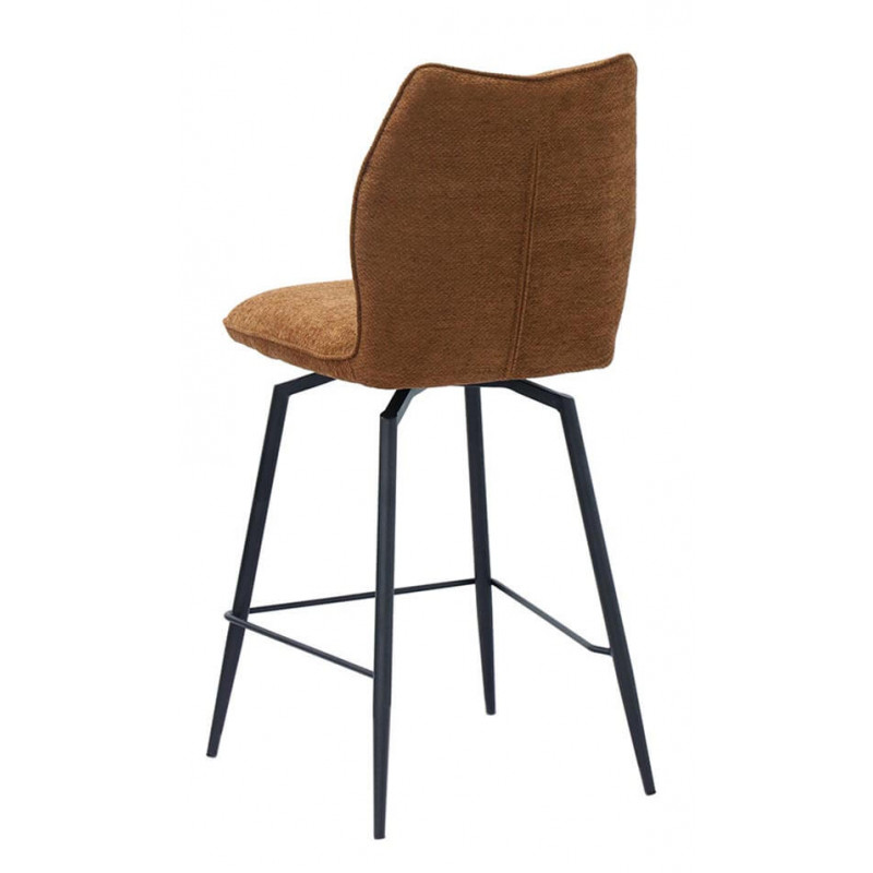 TABOURET SNACK EN TISSU PIVOTANT LARA