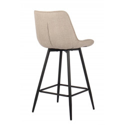 TABOURET COZY SNACK EN TISSU ARIBA