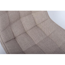 TABOURET COZY SNACK EN TISSU ARIBA