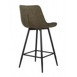 TABOURET COZY SNACK EN TISSU ARIBA