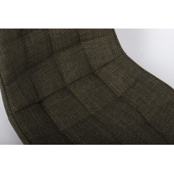 TABOURET COZY SNACK EN TISSU ARIBA