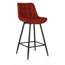 TABOURET COZY SNACK EN TISSU ARIBA