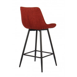 TABOURET COZY SNACK EN TISSU ARIBA