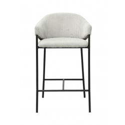FAUTEUIL D'ÎLOT DE CUISINE EN TISSU HUGO