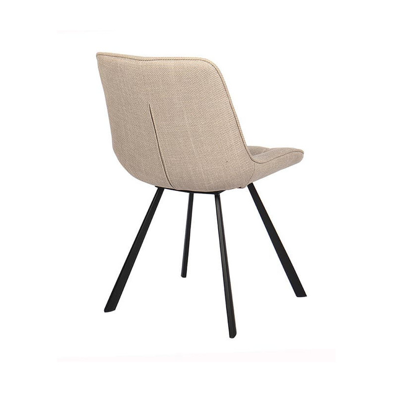 CHAISE COZY SNACK EN TISSU ARIBA