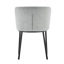 CHAISE RONDE EN TISSU ARTHUR