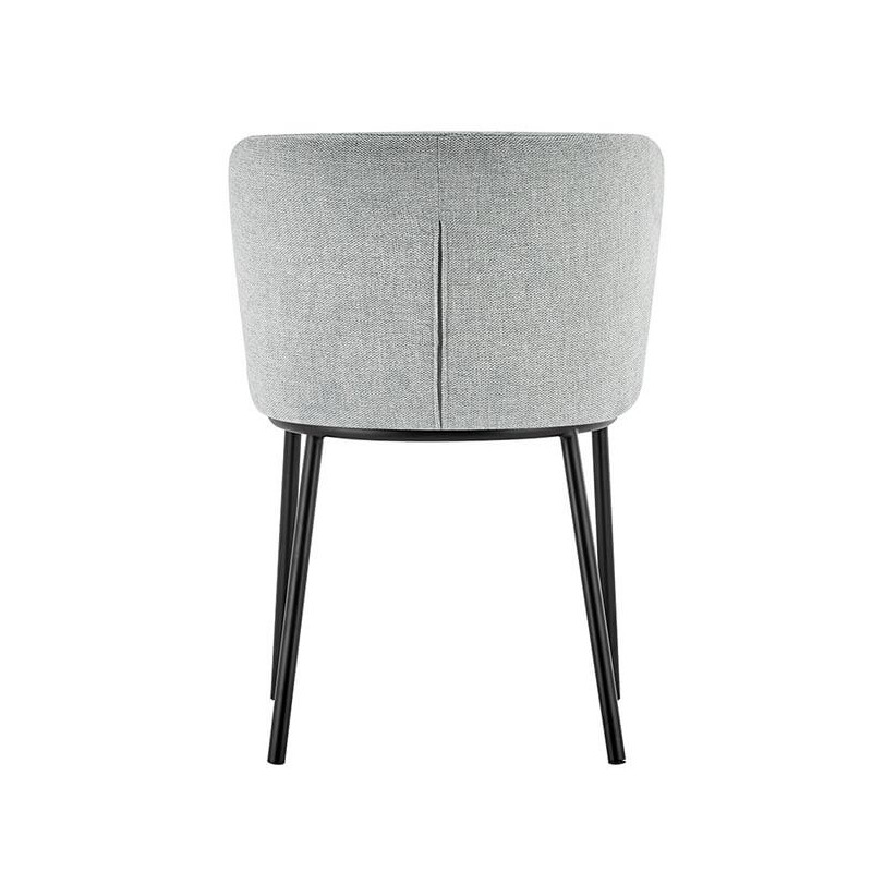 CHAISE RONDE EN TISSU ARTHUR