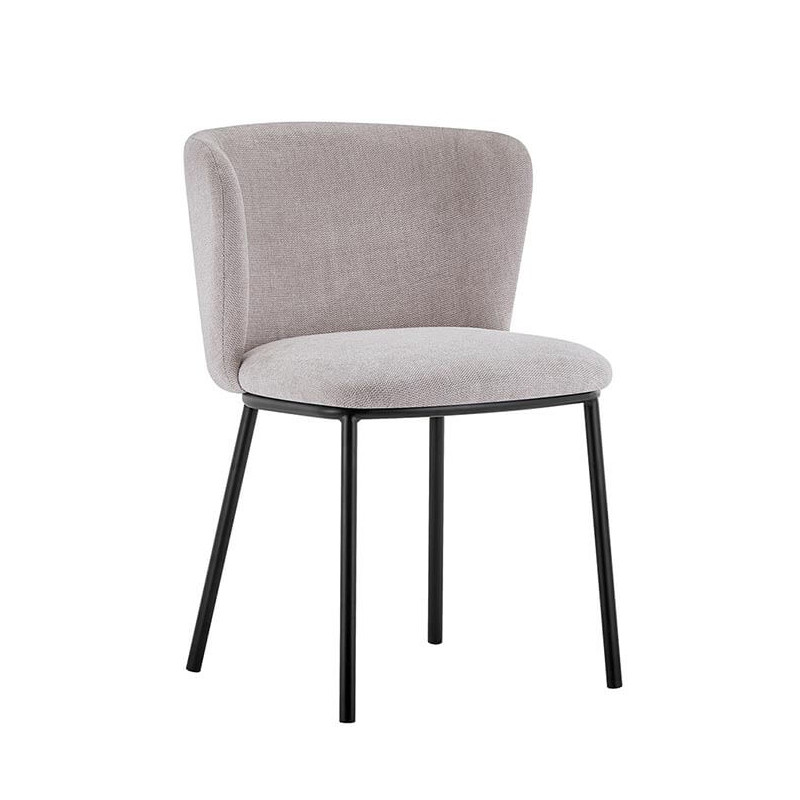 CHAISE RONDE EN TISSU ARTHUR