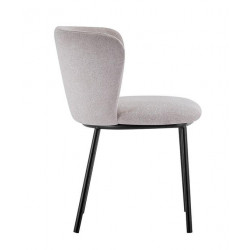 CHAISE RONDE EN TISSU ARTHUR