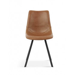 CHAISE EN SIMILICUIR OSLO