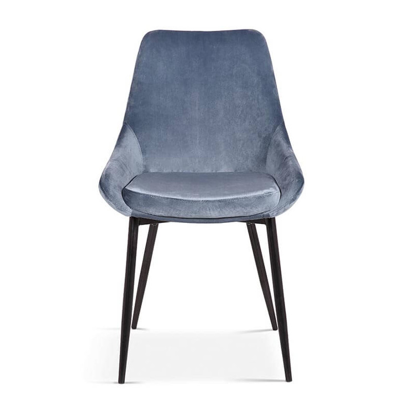 CHAISE DE SALLE À MANGER EN VELOURS MIRANO