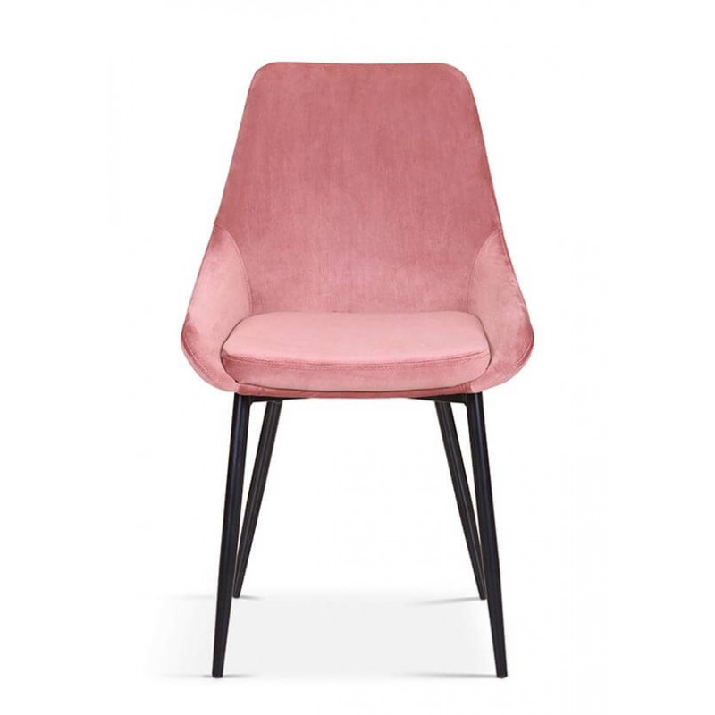 CHAISE DE SALLE À MANGER EN VELOURS MIRANO