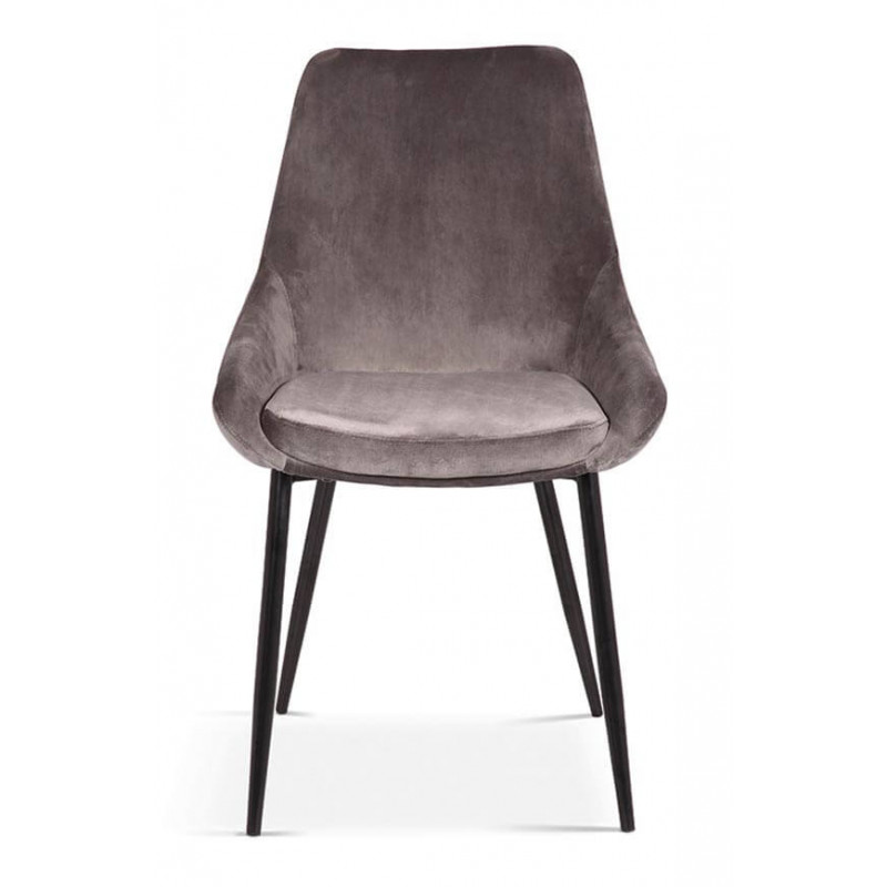 CHAISE DE SALLE À MANGER EN VELOURS MIRANO