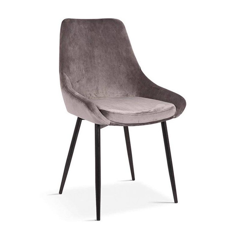 CHAISE DE SALLE À MANGER EN VELOURS MIRANO