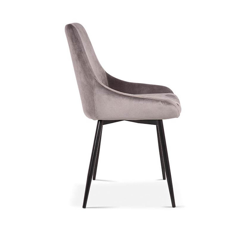 CHAISE DE SALLE À MANGER EN VELOURS MIRANO