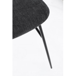 CHAISE CANNÉE CONTEMPORAINE GLENNA EN TISSU