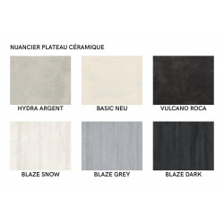 Table De Cuisine Extensible En Céramique CÉLESTE - Le Chaisier