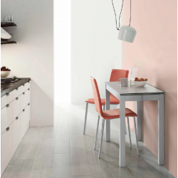 TABLE EN CÉRAMIQUE EXTENSIBLE PETITS ESPACES LUGANO