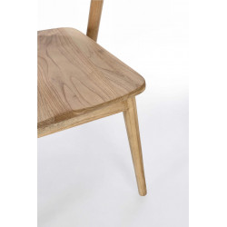CHAISE EN BOIS CONTEMPORAINE AMERY