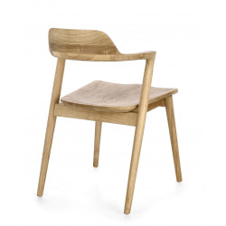 CHAISE EN BOIS CONTEMPORAINE AMERY