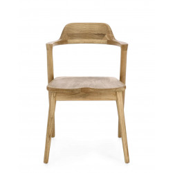 CHAISE EN BOIS CONTEMPORAINE AMERY