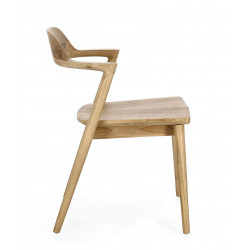 CHAISE EN BOIS CONTEMPORAINE AMERY