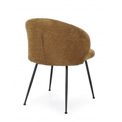 CHAISE RONDE EN TISSU COZY DE SALLE À MANGER GEISEN