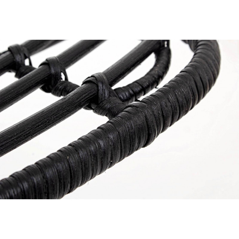 CHAISE EN ROTIN EN MÉTAL LORENA