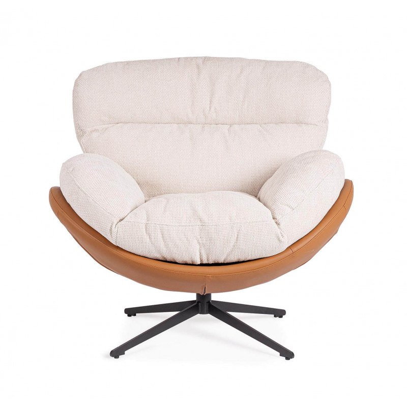 FAUTEUIL DE DÉTENTE COZY PIVOTANT ADINDA