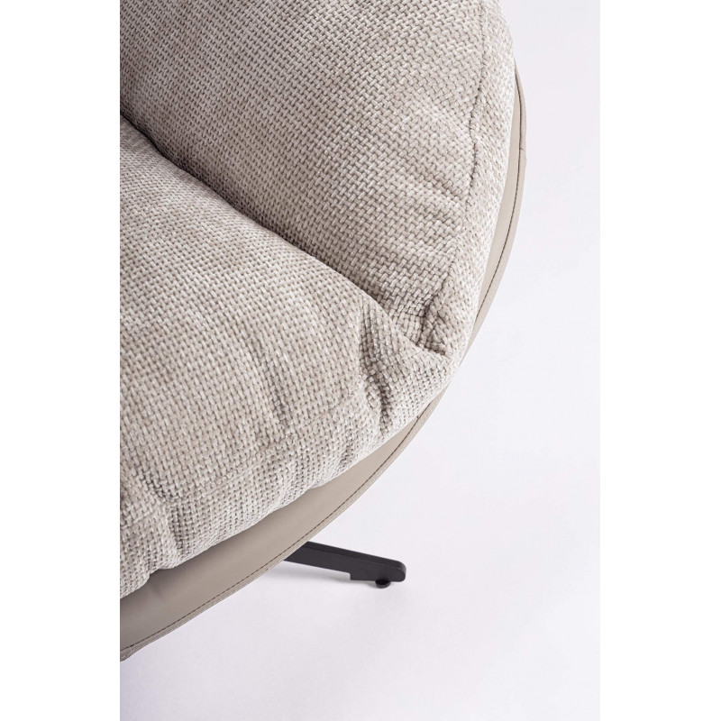 FAUTEUIL DE DÉTENTE COZY PIVOTANT ADINDA