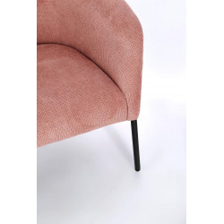 FAUTEUIL EN TISSU CONTEMPORAIN ENVELOPPANT CAMILA