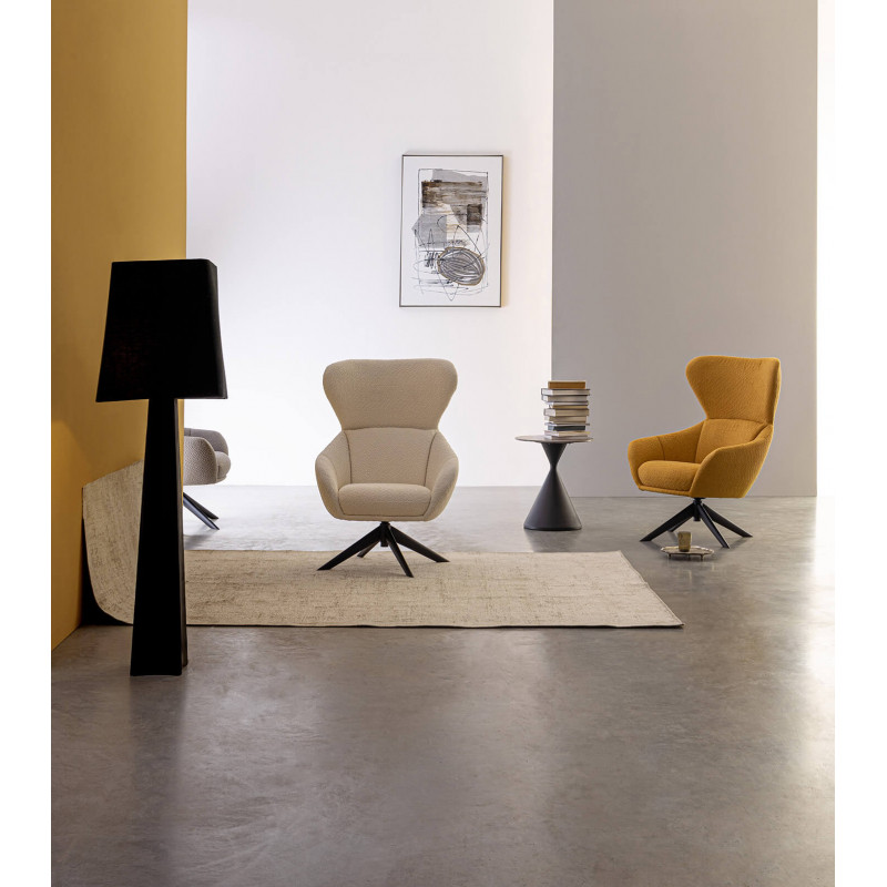 FAUTEUIL DE DÉTENTE PIVOTANT DOSSIER HAUT HAILEY