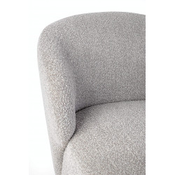 FAUTEUIL ROND EN TISSU BOUCLETTE BABILA