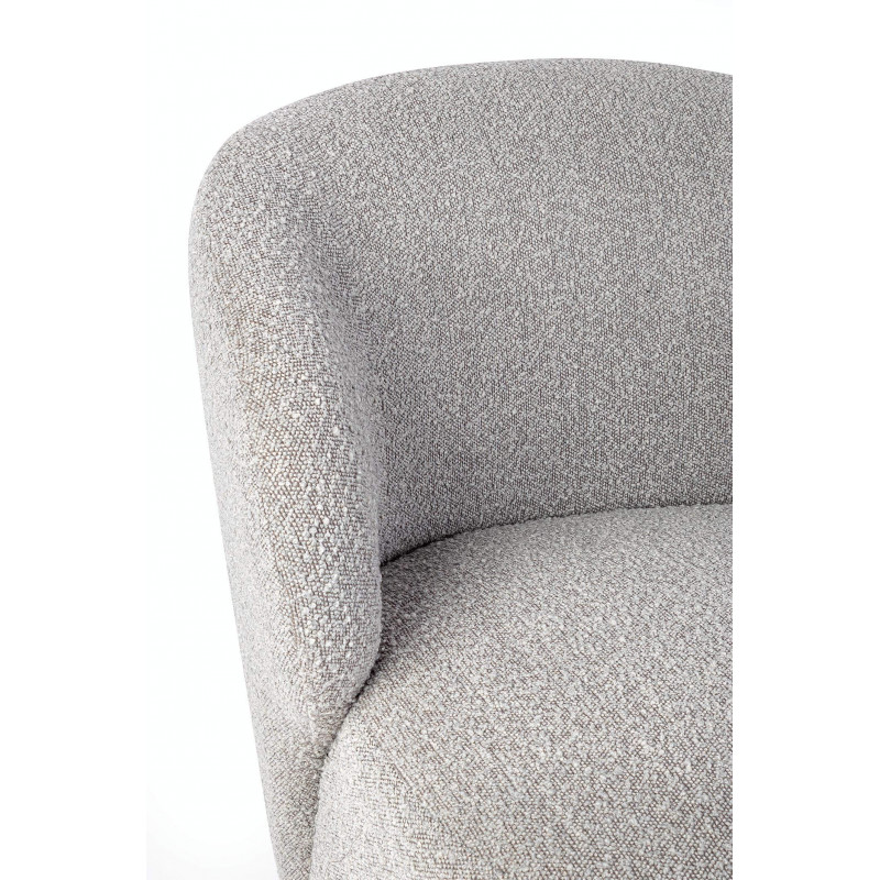 FAUTEUIL ROND EN TISSU BOUCLETTE BABILA