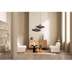 FAUTEUIL CONTEMPORAIN EN BOUCLETTE BASSILLA