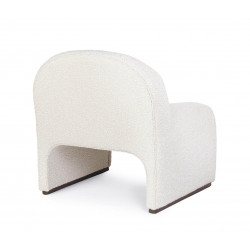 FAUTEUIL CONTEMPORAIN EN BOUCLETTE BASSILLA