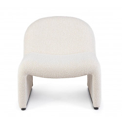FAUTEUIL CONTEMPORAIN EN BOUCLETTE BASSILLA