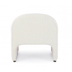 FAUTEUIL CONTEMPORAIN EN BOUCLETTE BASSILLA
