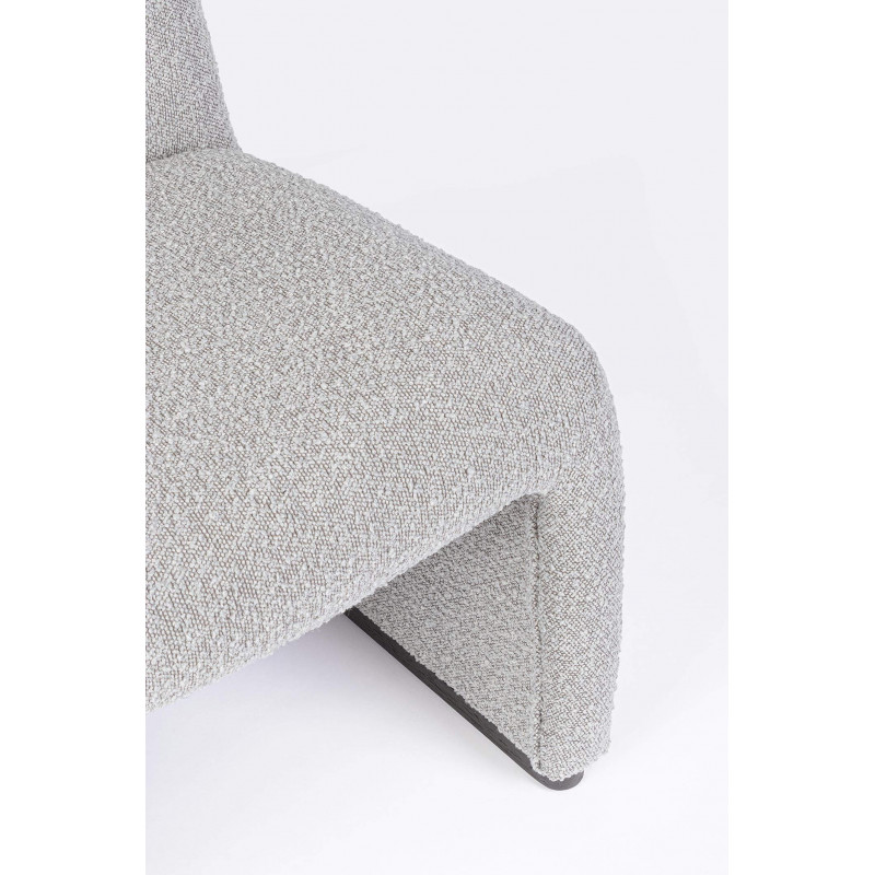 FAUTEUIL CONTEMPORAIN EN BOUCLETTE BASSILLA