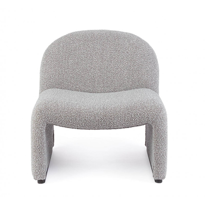 FAUTEUIL CONTEMPORAIN EN BOUCLETTE BASSILLA