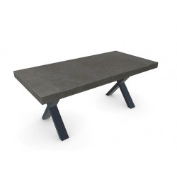 TABLE COSSUE DE SALLE À MANGER EXTENSIBLE POST