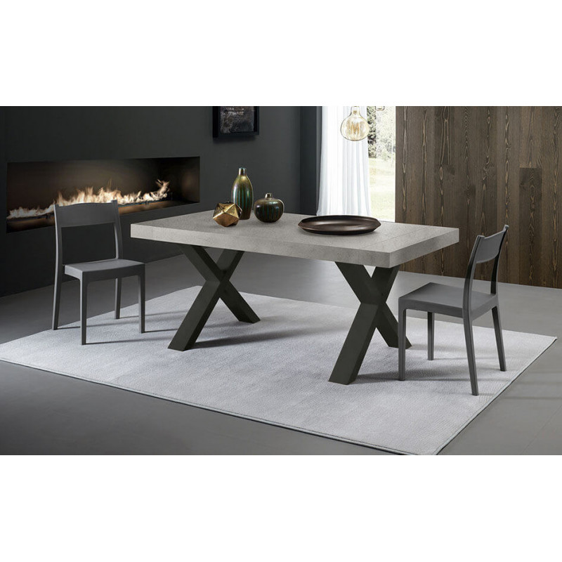 TABLE COSSUE DE SALLE À MANGER EXTENSIBLE POST