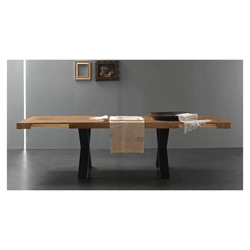 TABLE COSSUE DE SALLE À MANGER EXTENSIBLE POST