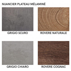 TABLE COSSUE DE SALLE À MANGER EXTENSIBLE POST