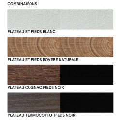 TABLE CONTEMPORAINE SUPER EXTENSIBLE POST XL