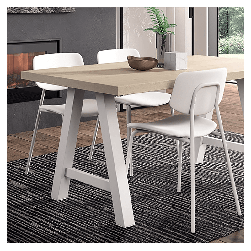 TABLE RECTANGULAIRE EN STRATIFIÉ DE SALLE À MANGER QUERIDO