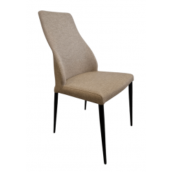 LOT DE 2 CHAISES MATHILDE EN TISSU CONTEMPORAINE