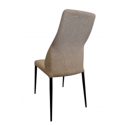 LOT DE 2 CHAISES MATHILDE EN TISSU CONTEMPORAINE