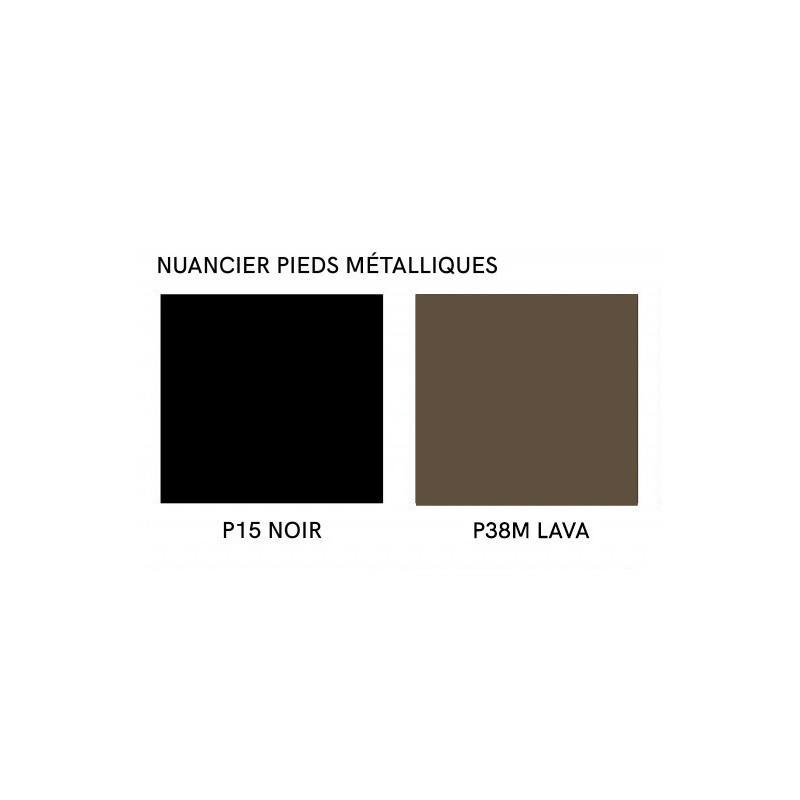 Tabouret Snack Contemporain Dossier Bas RILEY Tissu - Le Chaisier